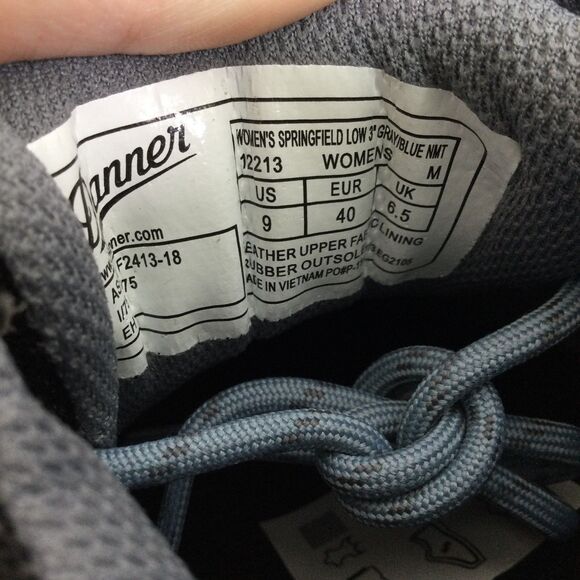 Danner Womens Run Time Shoes Sneaker Slip Resist Comp Toe Gray Blue Size 9 NWB - Picture 10 of 10